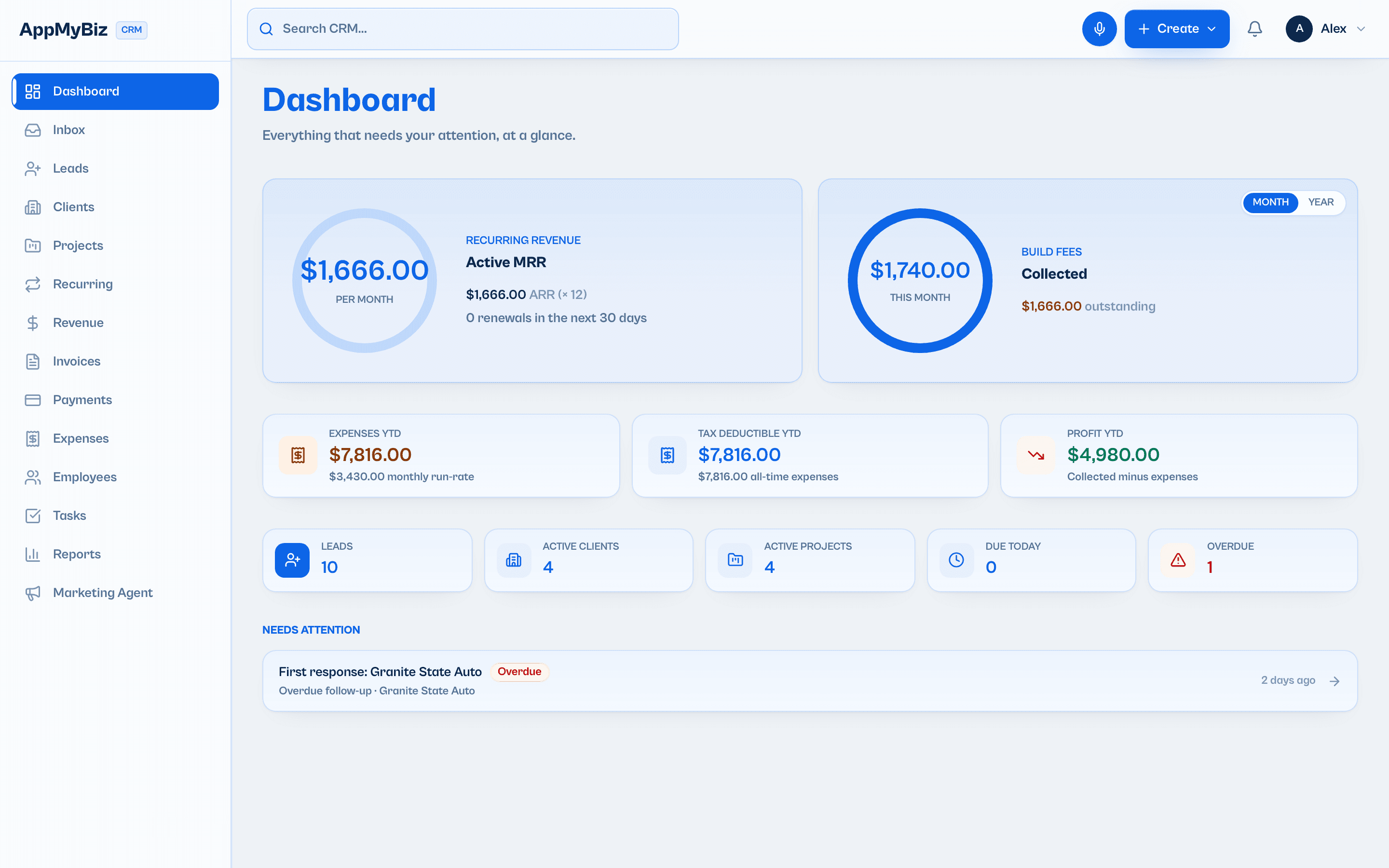 Business Command Center — Custom Software